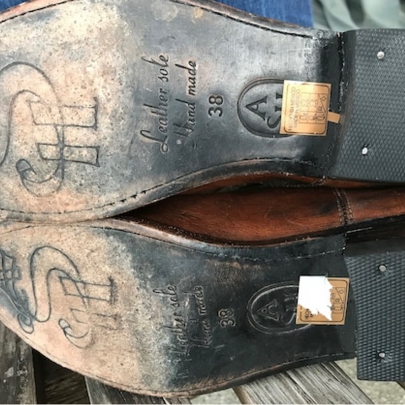 Women’s coachella cowgirl boots leather booties - Picture 9 of 10